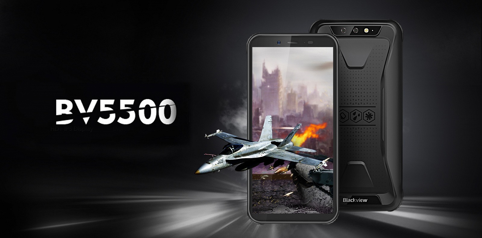 Смартфон Blackview BV5500 предлагает защиту IP69K и АКБ емкостью 4400 мАч
