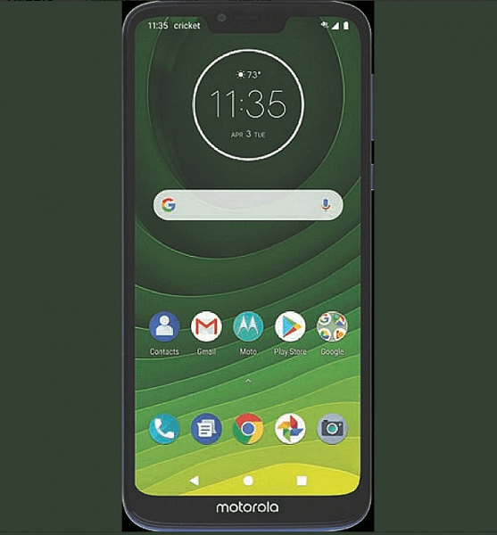 Опубликовано изображение смартфона Moto G7 Supra 