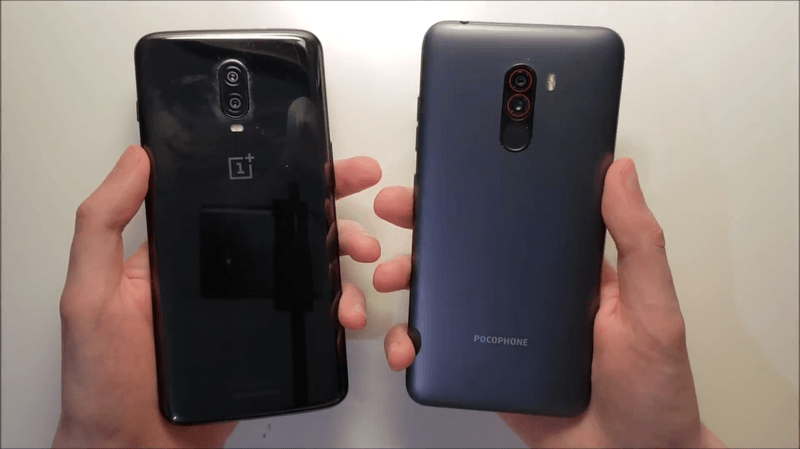 OnePlus 6T против Xiaomi Pocophone F1