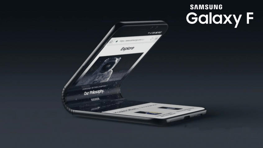Сгибающийся смартфон Samsung Galaxy F получат два аккумулятора одинаковой емкости