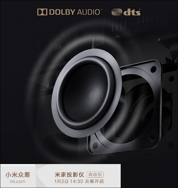 Завтра стартуют продажи нового проектора Xiaomi Mi Laser Projector Lite ценой 0