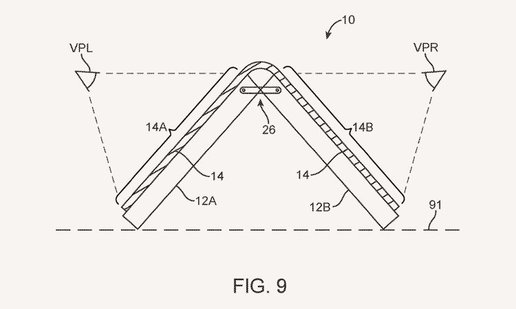 Складной iPhone показался в новом патенте Apple