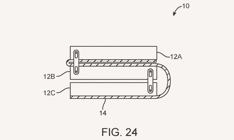 Складной iPhone показался в новом патенте Apple