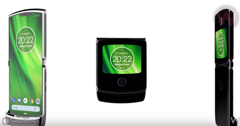 Видео дня: смартфон Moto RAZR 2019 со сгибающимся дисплеем