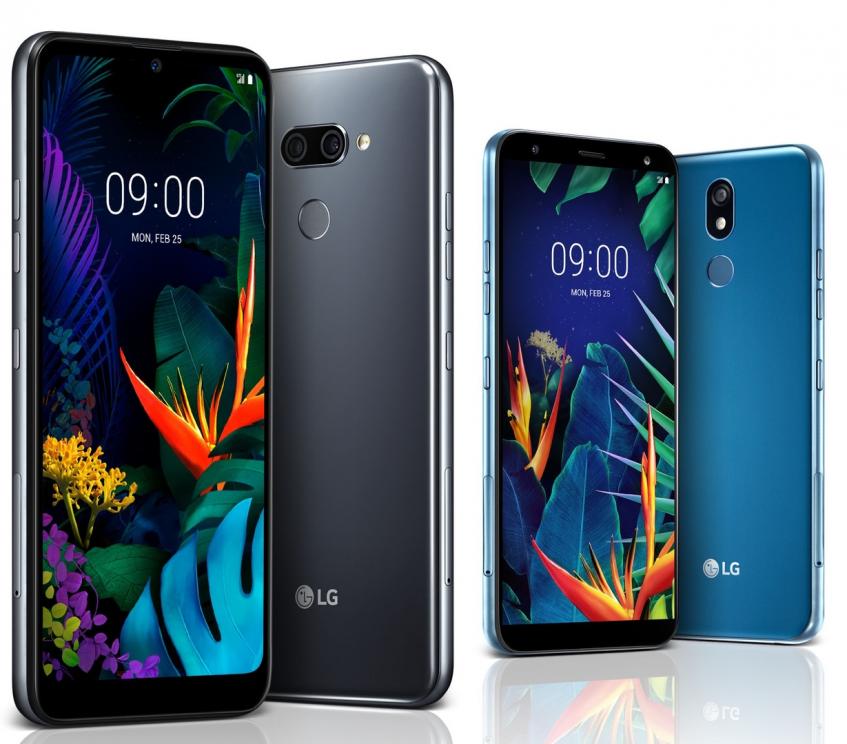 LG представила простые смартфоны K50 и K40