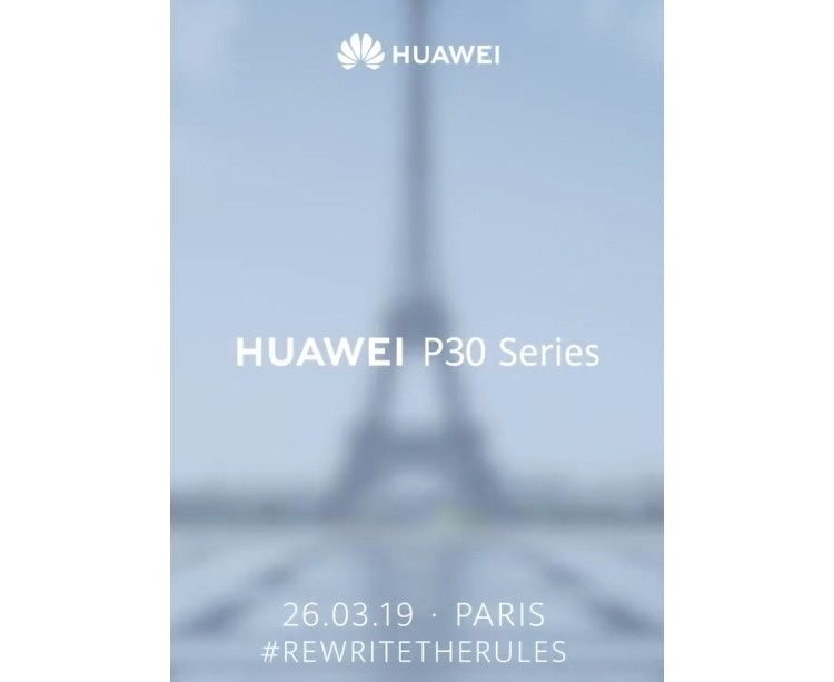 Мощные смартфоны Huawei P30 Series дебютируют в конце марта в Париже
