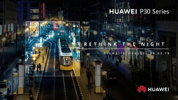 Смартфоны Huawei P30 и P30 Pro получат режим ночной съемки Super Night Scene Mode
