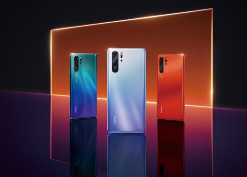 Huawei P30 и P30 Pro: габариты, масса и новые официальные рендеры