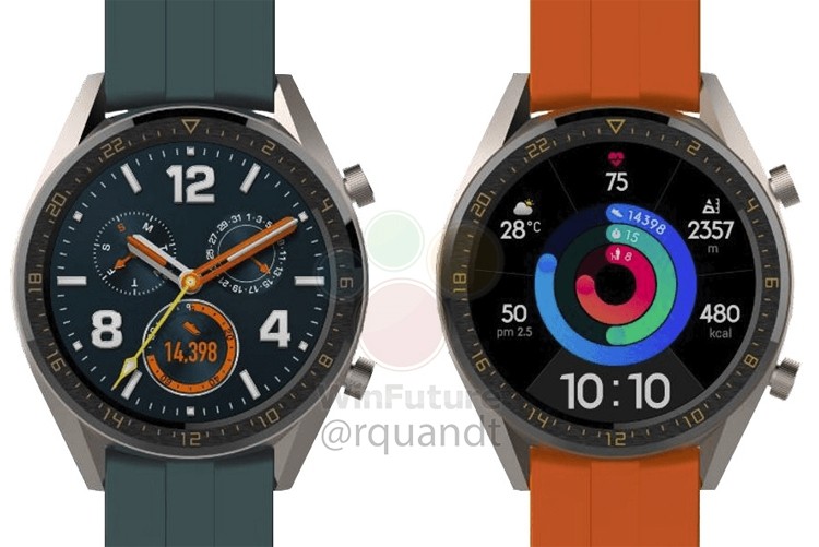 У смарт-часов Huawei Watch GT появятся версии Active и Elegant