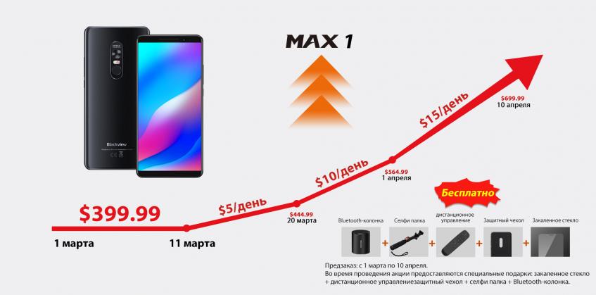 Стартуют продажи Blackview Max 1 – фото 2