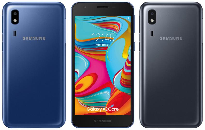 Скоро: Samsung Galaxy A2 Core – ультрабюджетный вариант из Кореи