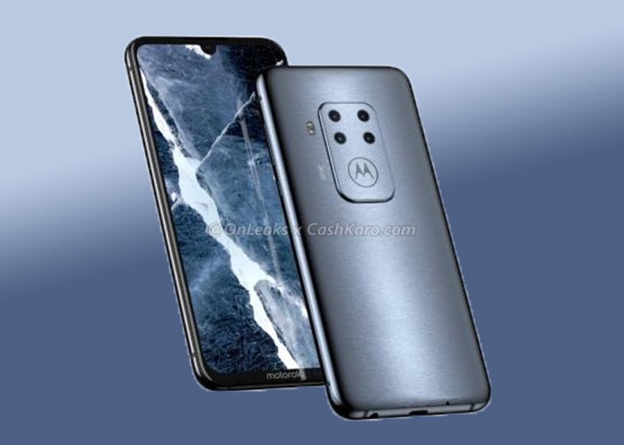 Рендеры смартфона Motorola c квадрокамерой – фото 1