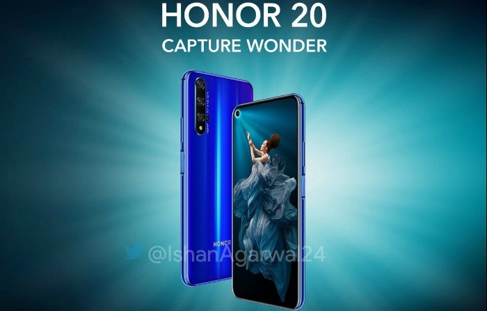 Honor 20 промо-фото