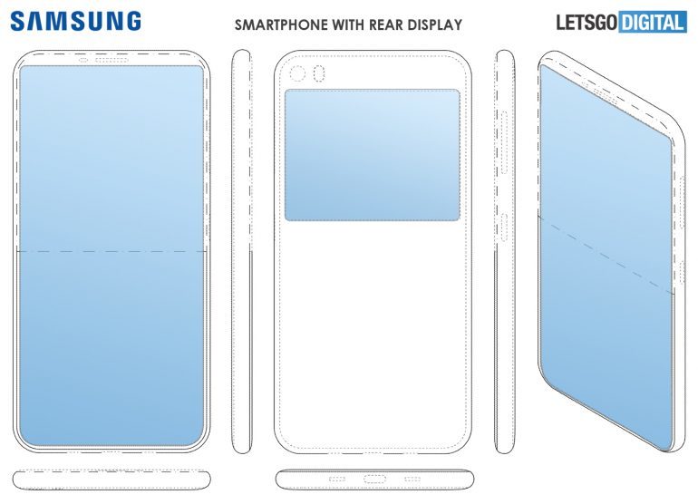 Samsung готовит свой смартфон с экраном на задней панели - 1