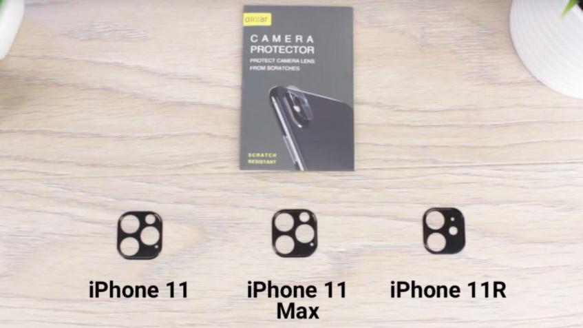 Защитные стекла камер подтверждают количество датчиков в смартфонах iPhone 11, iPhone 11 Max и iPhone 11R