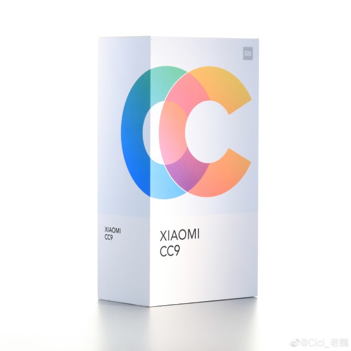 Креативная коробка Xiaomi CC9 подтвердила стиль и характеристики