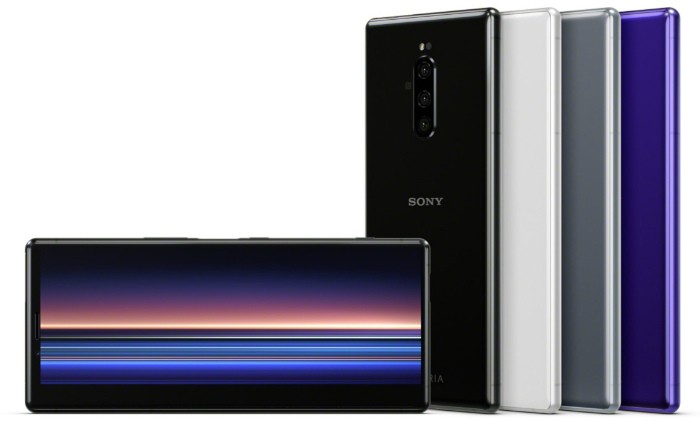 Все цвета Sony Xperia 1