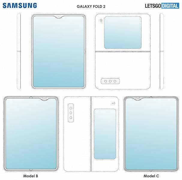 Фотогалерея дня: складной смартфон Samsung Galaxy Fold 2