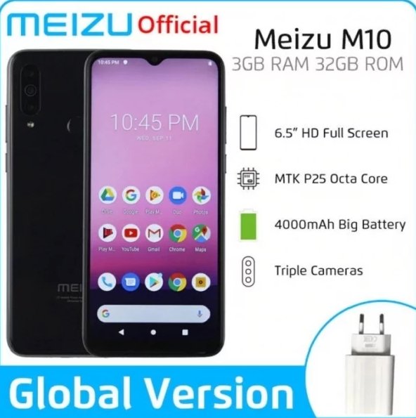 Таинственный смартфон Meizu M10 на платформе MediaTek появился на Aliexpress, но его нет на официальном сайте компании