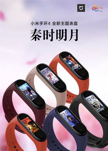 Xiaomi Mi Band 4 получил новые циферблаты