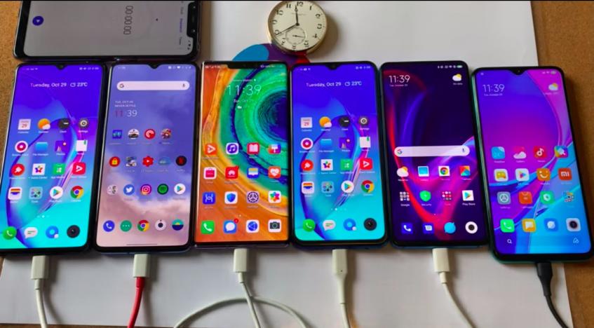 Флагманы Huawei, Xiaomi и OnePlus сравнили по времени работы - 1