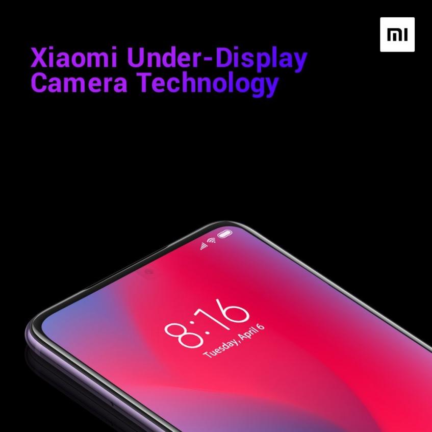 Xiaomi активно работает над размещением фронтальной камеры под дисплеями смартфонов – фото 1