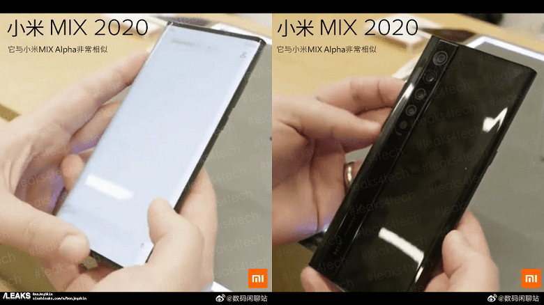 Один из самых ожидаемых безрамочных флагманов Xiaomi Mi Mix 4 появился на 