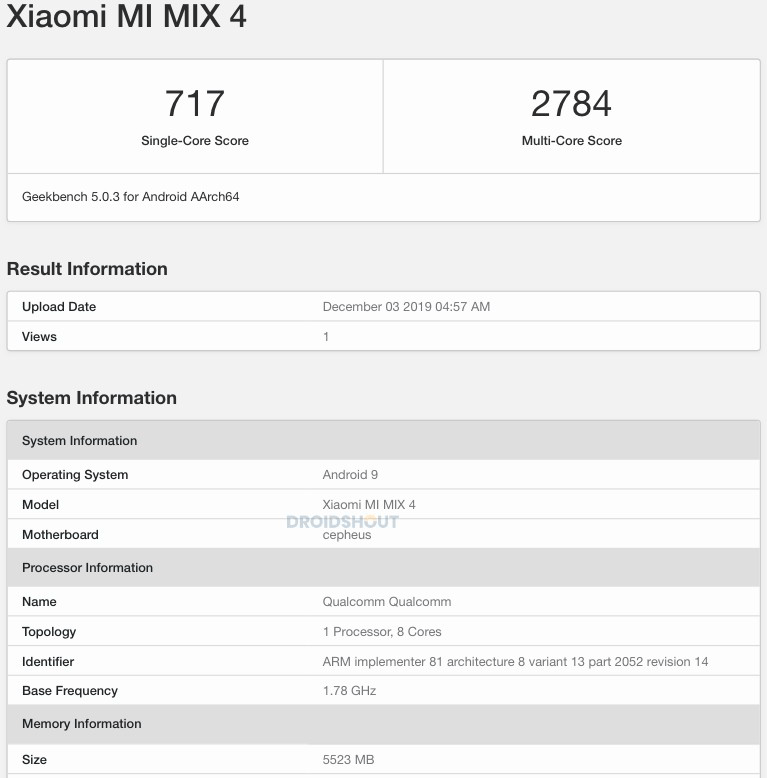 Ожидаемый Xiaomi Mi Mix 4 разочаровал производительностью - 1