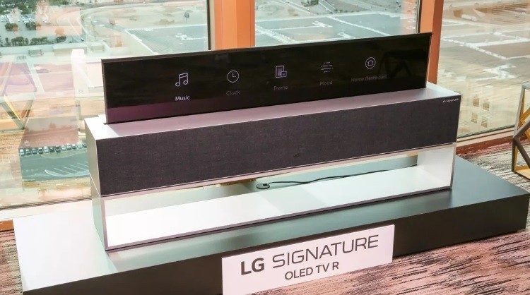 Сворачиваемый телевизор LG Signature OLED TV R обойдётся в 000