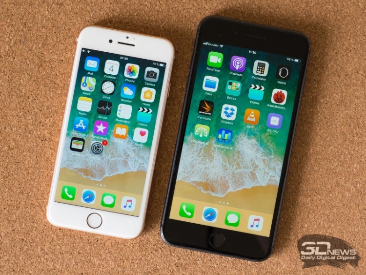 Apple iPhone 8 и iPhone 8 Plus