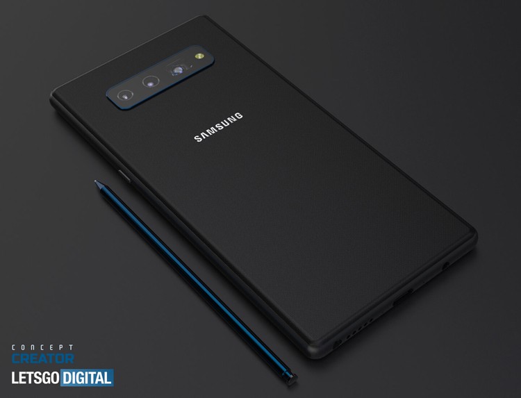 Смартфон Samsung Galaxy Note 20 5G красуется на концепт-рендерах