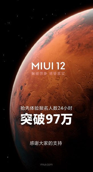 Почти миллион за сутки. Анонсированная вчера MIUI 12 для смартфонов Xiaomi и Redmi пользуется бешеной популярностью