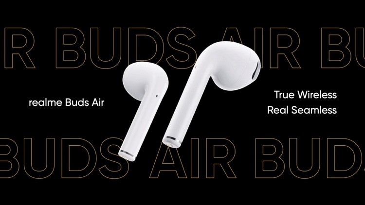 Доступные беспроводные наушники Realme Buds Air с шумоподавлением представлены в Рф