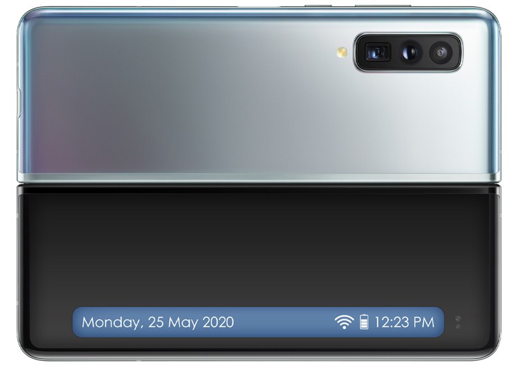 Гибкий телефон Samsung Galaxy Fold 2 возможно получит длинный дисплей-полосу