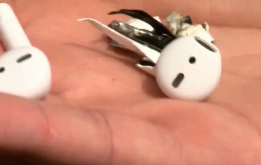 Apple AirPods взорвались у пользователя в ухе во время разговора - 1