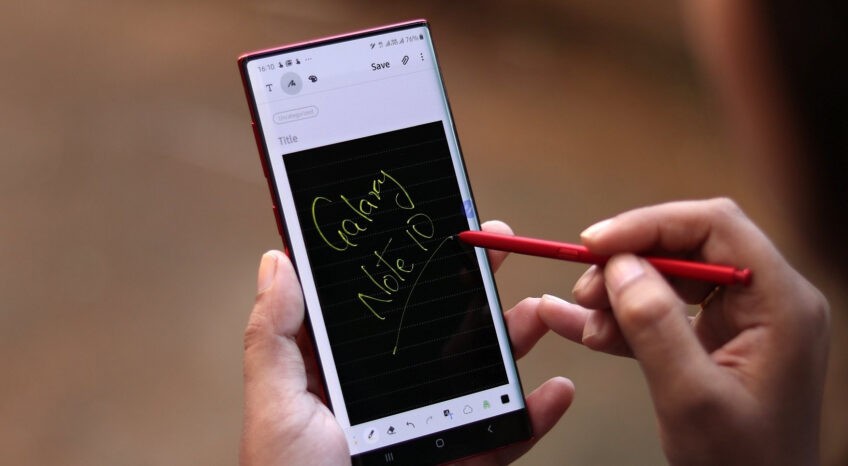Изображение девайса для будущего Samsung Galaxy Note 20 подтвердило подэкранную фронтальную камеру - 1