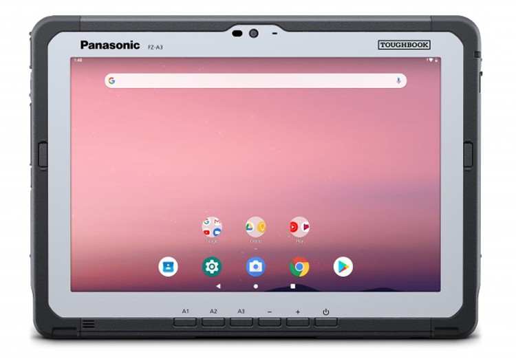 Защищенный планшет Panasonic Toughbook A3 оснащен двумя сменными батареями