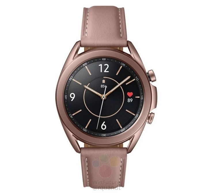 Часы Samsung Galaxy Watch 3 целиком рассекречены: пресс-рендеры и характеристики