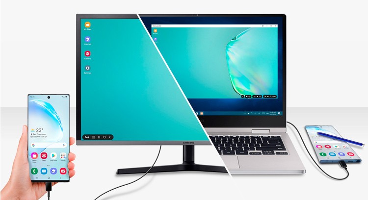 Galaxy Note 20 готов стать первым телефоном Samsung с беспроводным десктопным режимом DeX