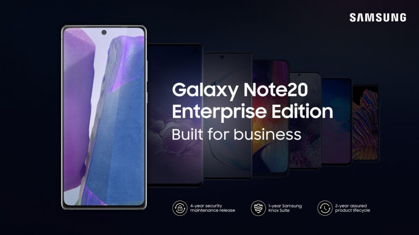 Представлены Samsung Galaxy Note 20 и Galaxy Tab S7 Enterprise Edition