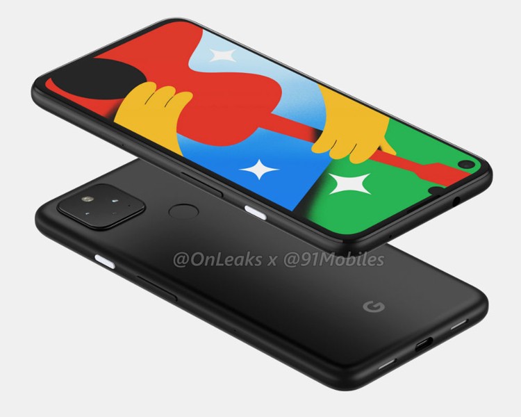 Рендеры Google Pixel 4a 5G указывают на наличие двойной камеры