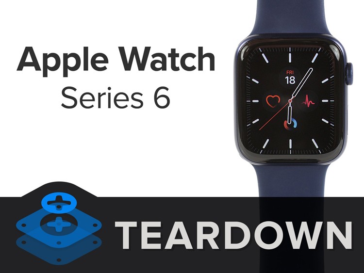Смарт-часы Apple Watch Series 6 показали приемлемую ремонтопригодность