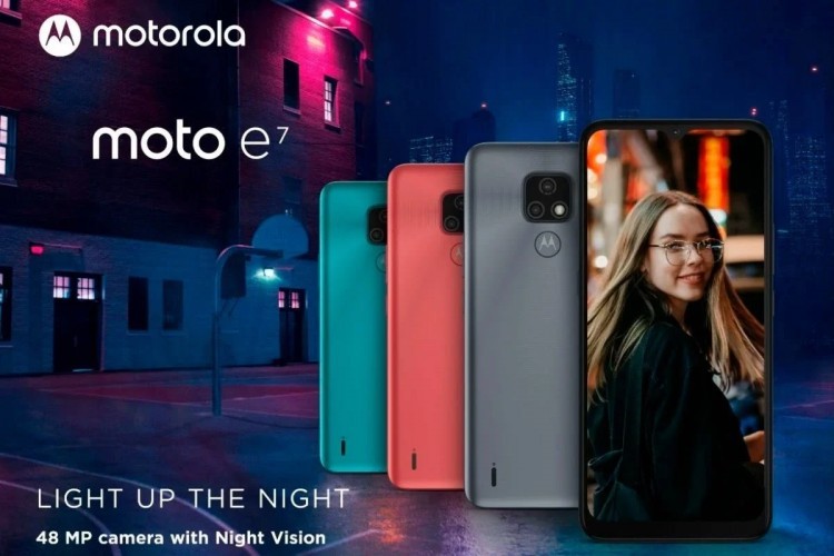 Представлен недорогой телефон Motorola Moto E7 - 1