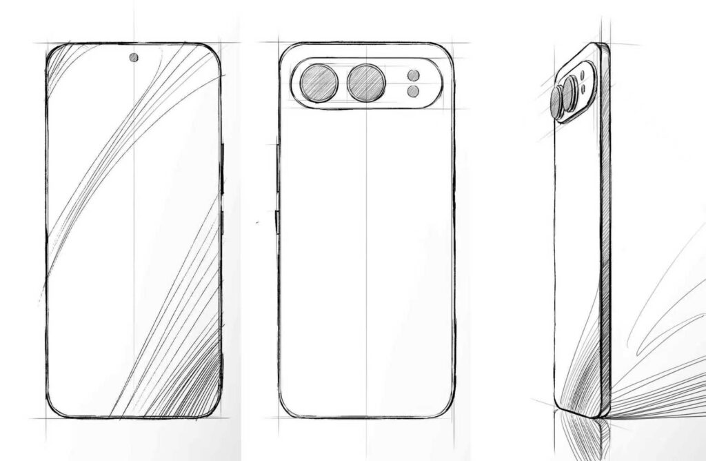 Honor 500 series design sketch by DCS
