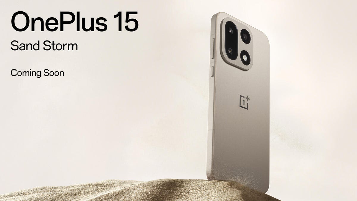 Говорят, что версия OnePlus 15 Sand Storm изготовлена ​​из материала, который в 1,3 раза прочнее титана.