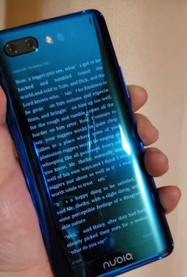 Чтение книг на двухэкранном смартфоне Nubia X - необычный опыт