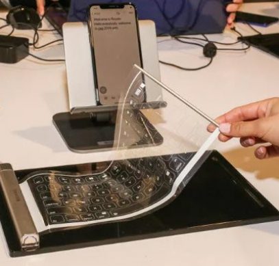 Создатели первого в мире сгибающегося смартфона представили клавиатуру Royole Rollable Keyboard