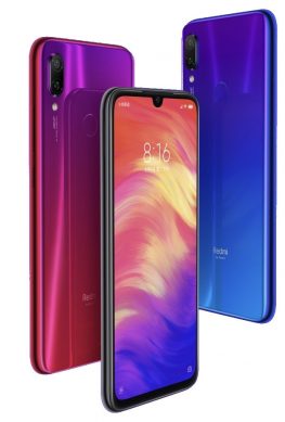Смартфон Redmi Note 7 оказался защищённым от попадания воды и пыли