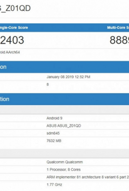 Смартфон Asus ROG Phone скоро получит Android 9.0 Pie