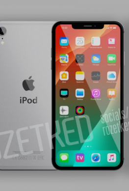 iPod touch 7 напоминает iPhone X с одинарной камерой